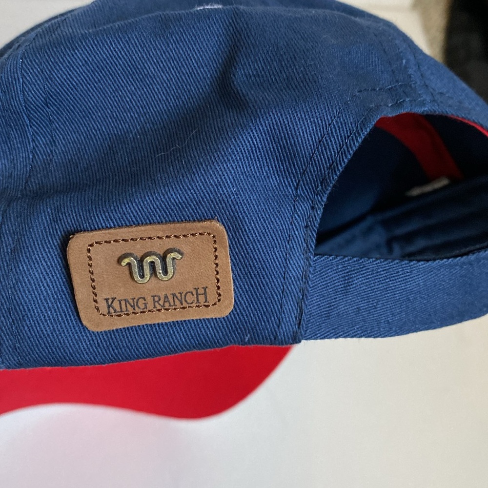 King Ranch navy twill hat - Picture 8 of 12